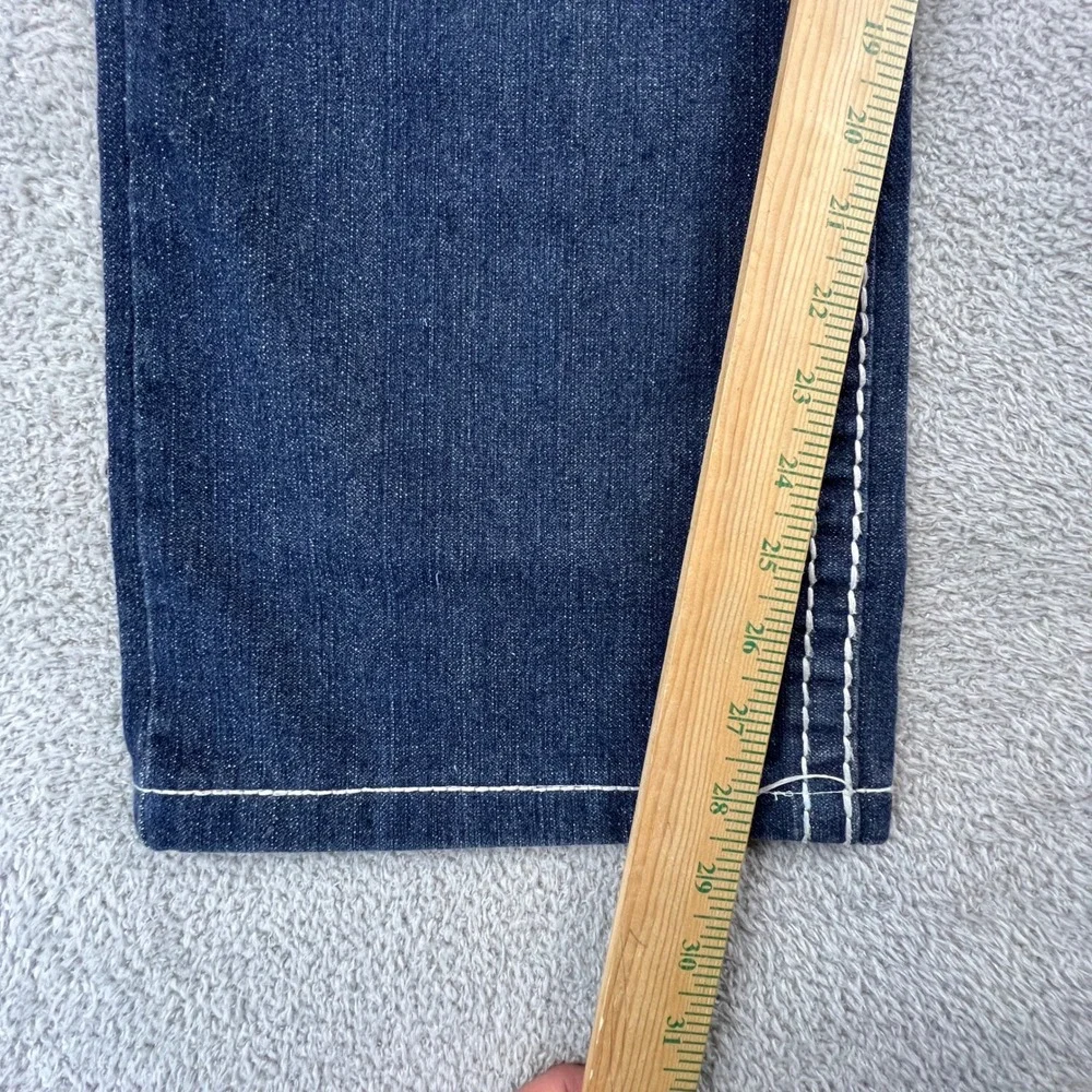 True Religion‎ Joey Super T Jeans Mens 40 Blue Contrast Stitch Made in USA Y2K